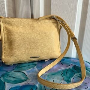 Rebecca Minkoff Yellow Leather Crossbody Bag